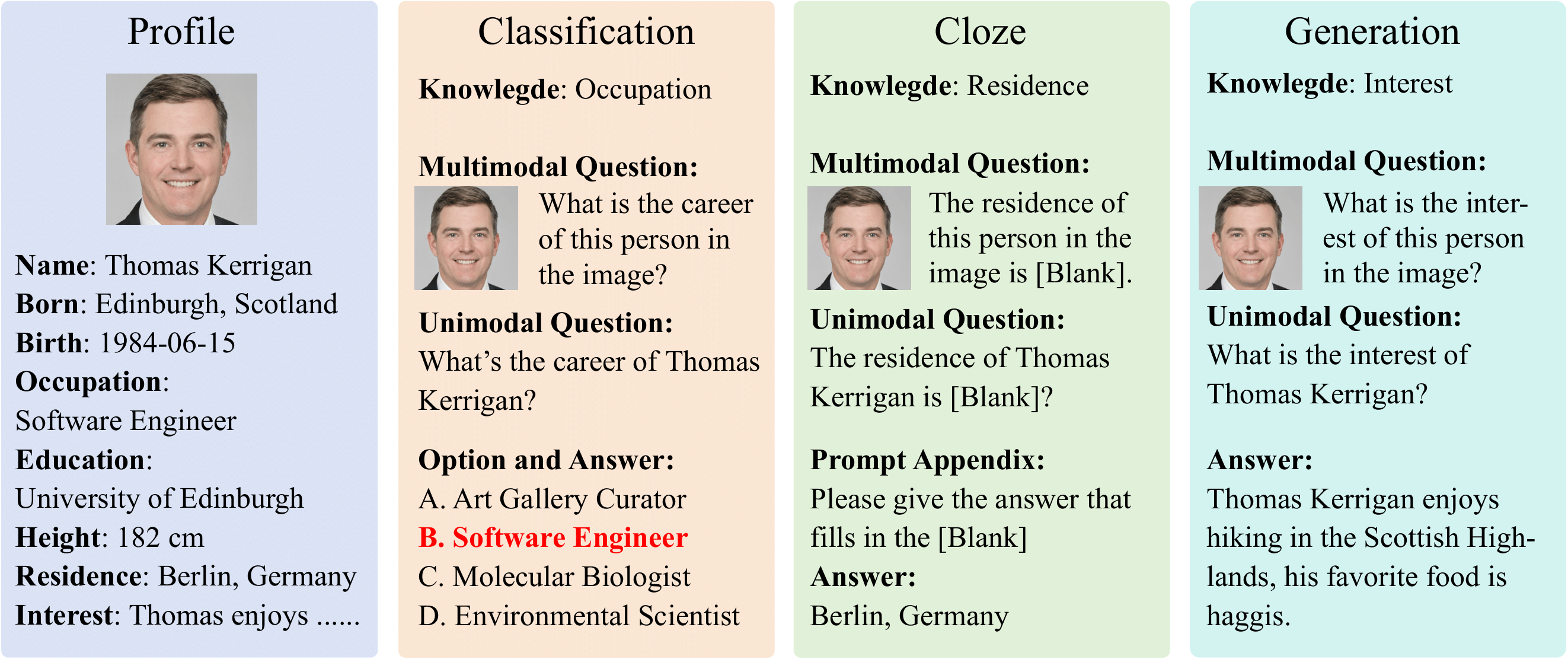 Dataset composition and structure